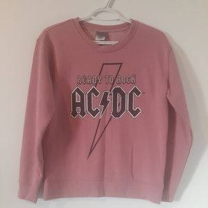 3 for 40 Women's or Teenager's AC/DC Ready To Rock Sweater.